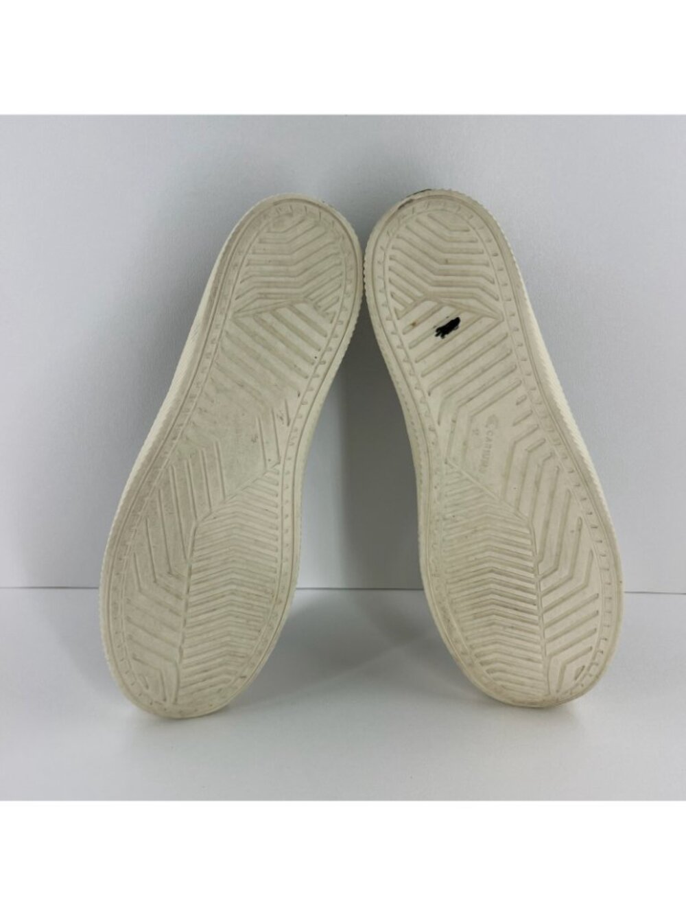 Cariuma IBI Slip On Zebra Print Knit Sneakers Womens US 9 Breathable Taupe Black - Picture 10 of 12